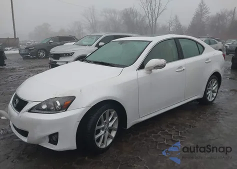 2012 Lexus Is 250 from USA, damaged, VIN JTHCF5C2XC2035545